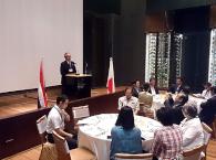 泰国千里会（バンコク）<br />海外研修「タイ同窓との交歓とバンコクの旅」27人がタイ・バンコクを訪問　泰国千里会との交歓会を開催