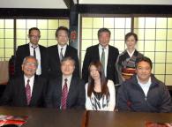 関大台湾OB会<br />李 銘坤会長の母校訪問